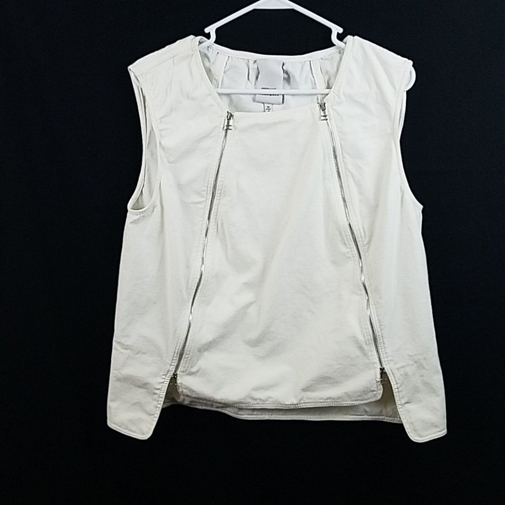 Robert Rodriguez Sleeveless Zipper Shirt